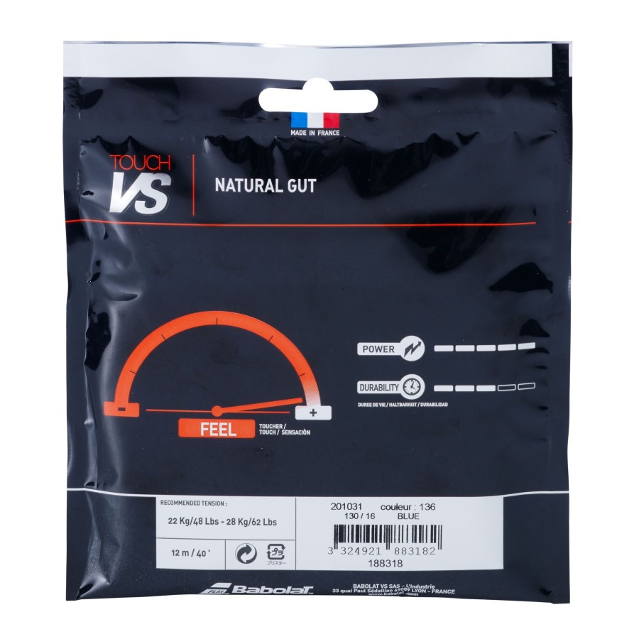 Tennissnaren Babolat | Touch Vs Set Snaren 12M Blauw
