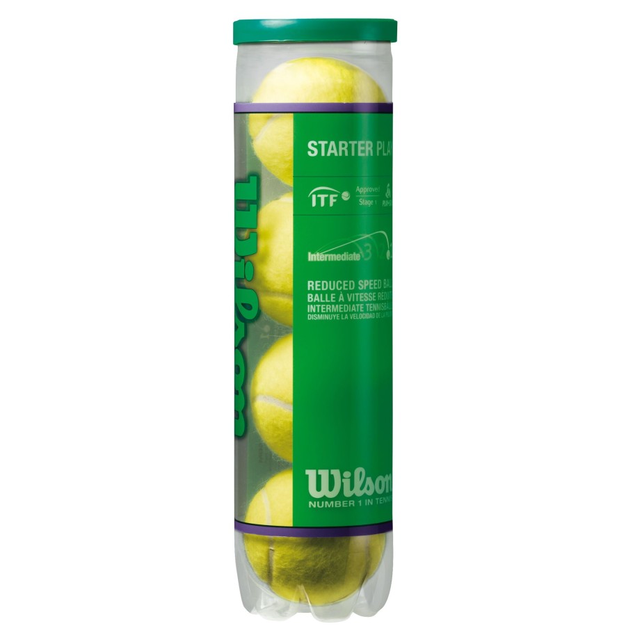 Tennisballen Wilson | Starter Play (Stage 1) Verpakking 4 Stuks