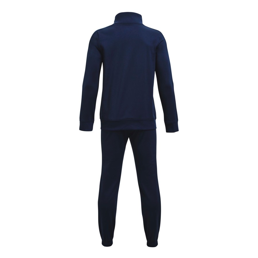 Tenniskleding Under Armour | Knit Trainingspak Jongens Donkerblauw