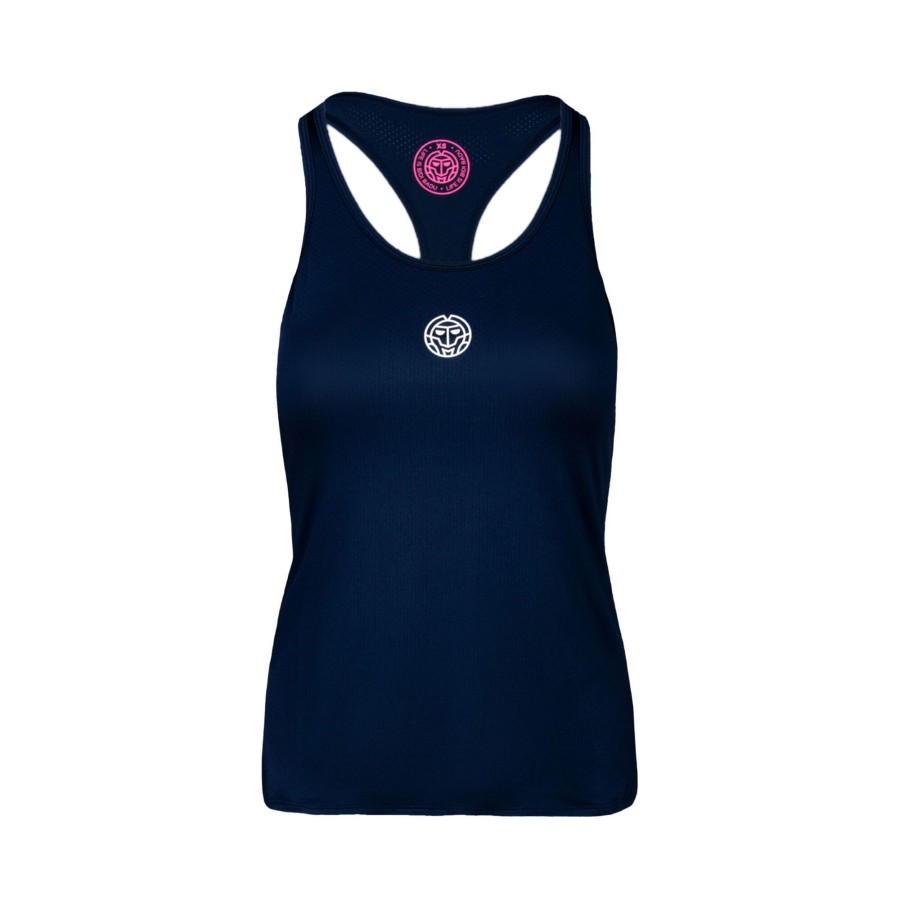 Tenniskleding BIDI BADU | Rahel Tech Tanktop Meisjes Blauw