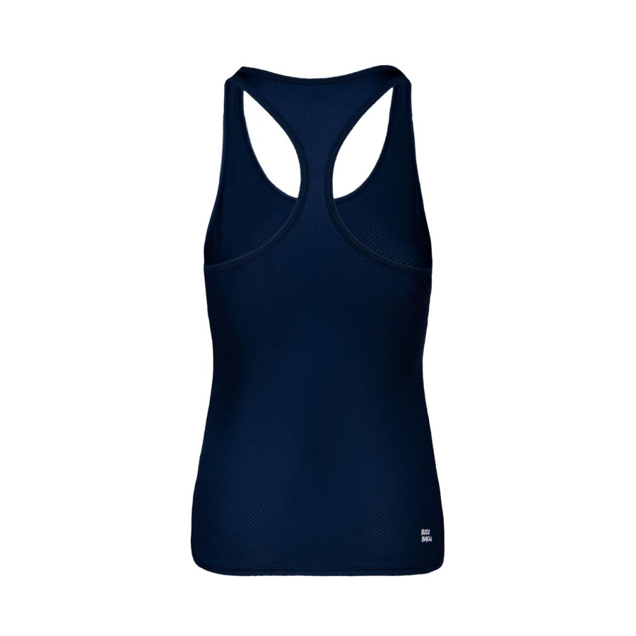 Tenniskleding BIDI BADU | Rahel Tech Tanktop Meisjes Blauw
