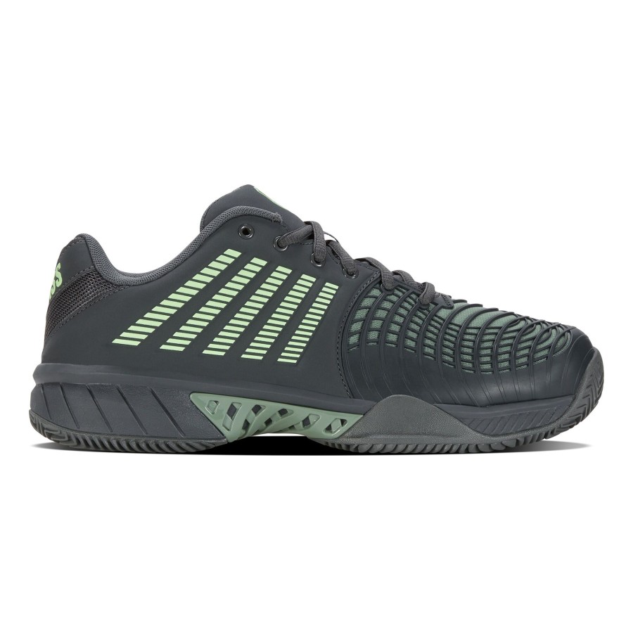 Tennisschoenen K-Swiss | Express Light 3 Gravelschoen Heren Donkergroen, Salie