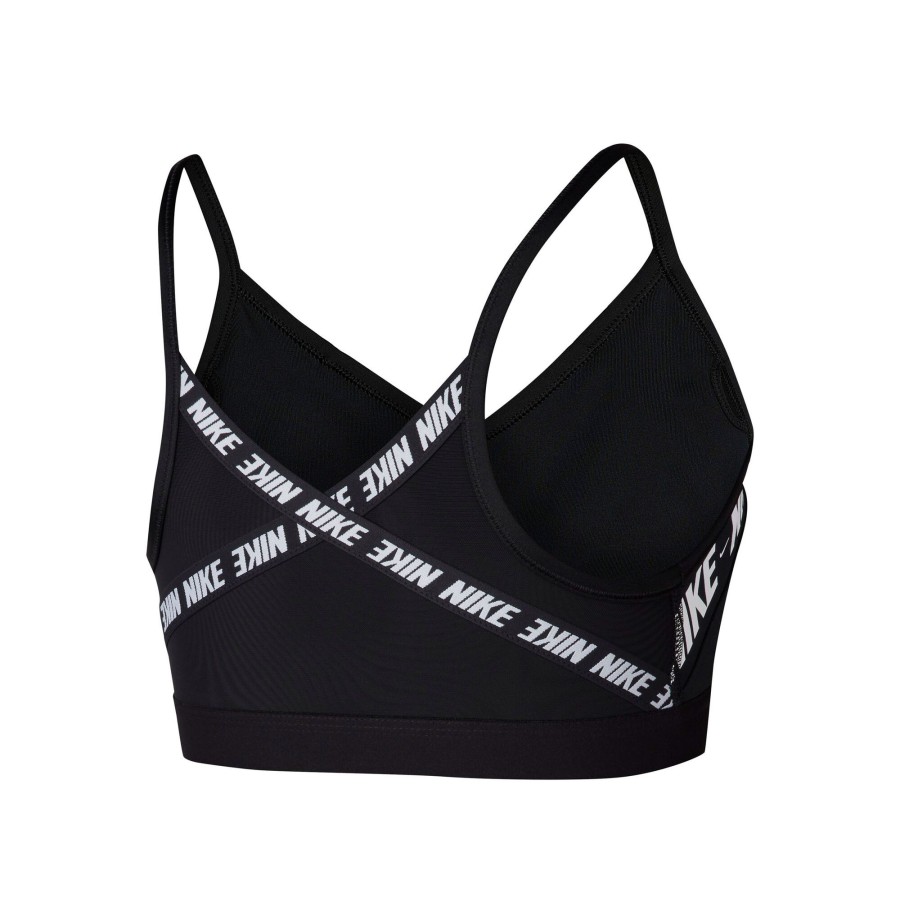 Tenniskleding Nike | Indy Sport-Bh Dames Zwart, Wit
