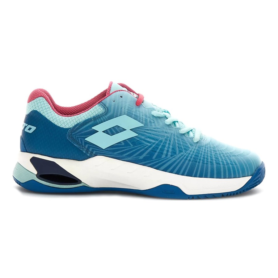 Tennisschoenen Lotto | Mirage 100 Ii Gravelschoen Dames Turkoois, Blauw