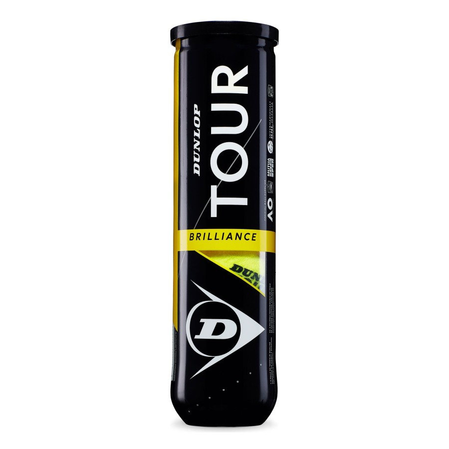 Tennisballen Dunlop | Tour Brilliance Verpakking 4 Stuks