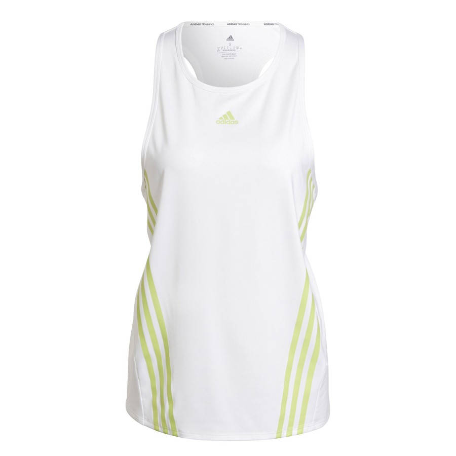 Tenniskleding adidas | Wtr Icons Tanktop Dames Wit, Groen