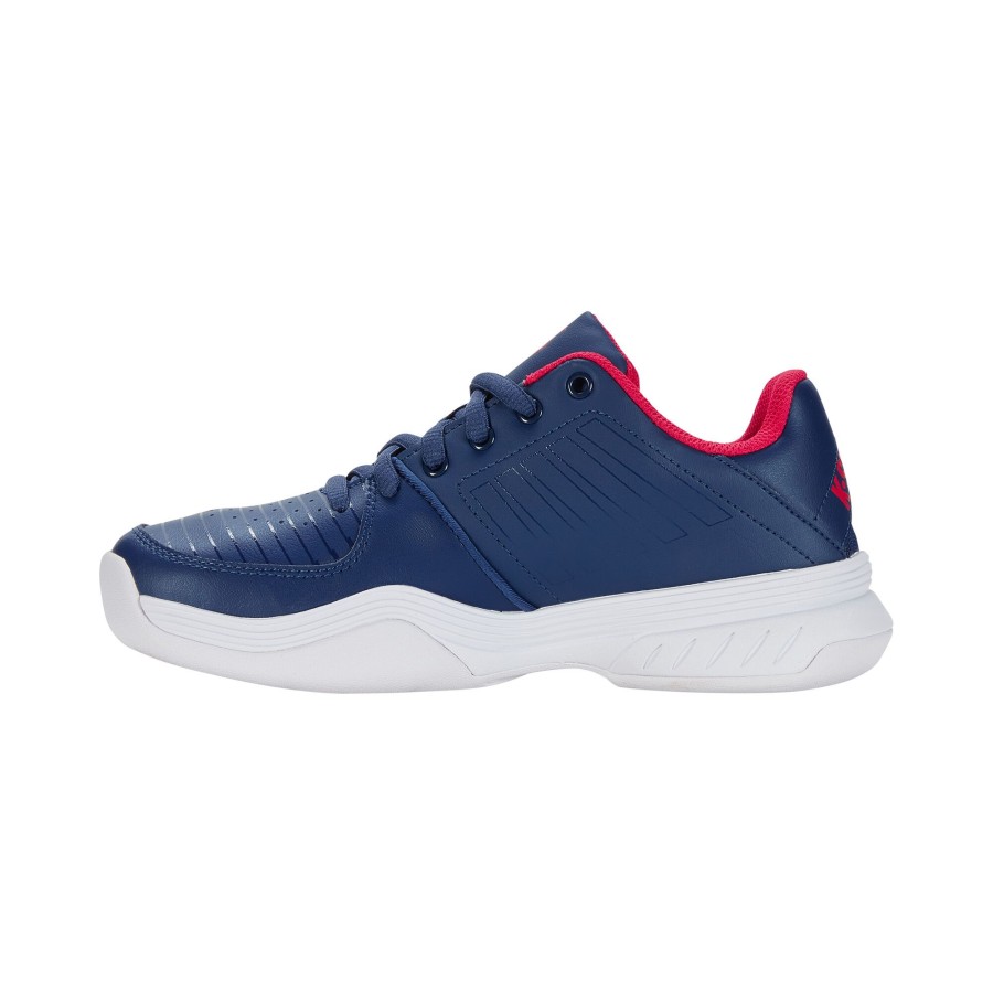 Tennisschoenen K-Swiss | Court Express Tennisschoen Tapijt Kinderen Donkerblauw, Wit