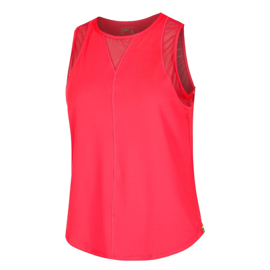 Tenniskleding Lucky in Love | Chill Out Tanktop Dames Pink