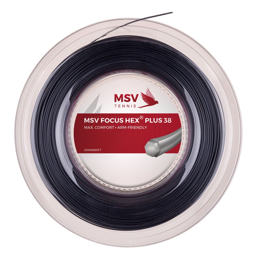 Tennissnaren MSV | Focus-Hex Plus 38 Rol Snaren 200M