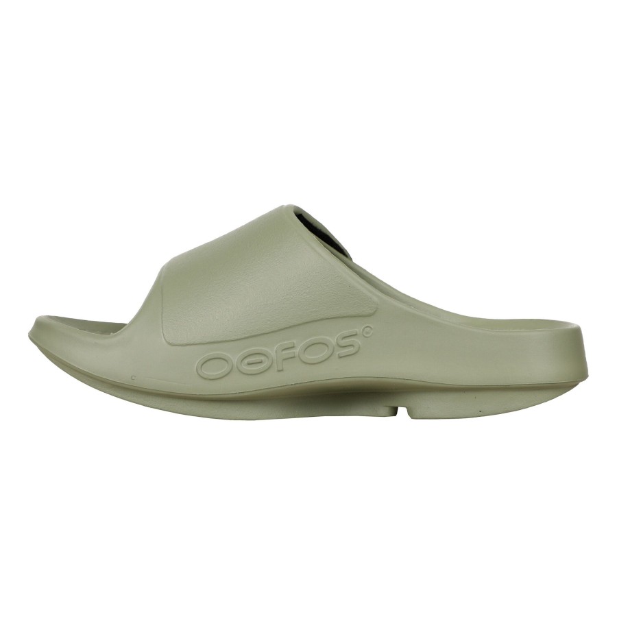 Tennisschoenen OOFOS | Ooahh Sport Flex Herstelschoenen Olijf