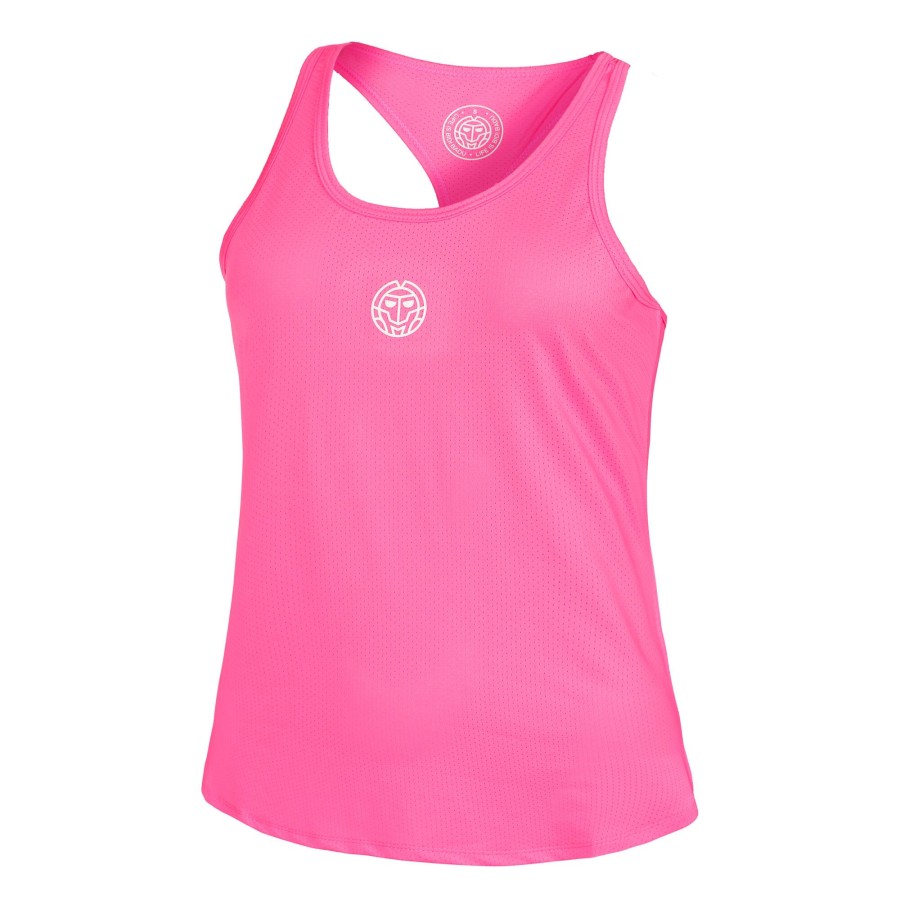 Tenniskleding BIDI BADU | Crew Tanktop Dames Pink