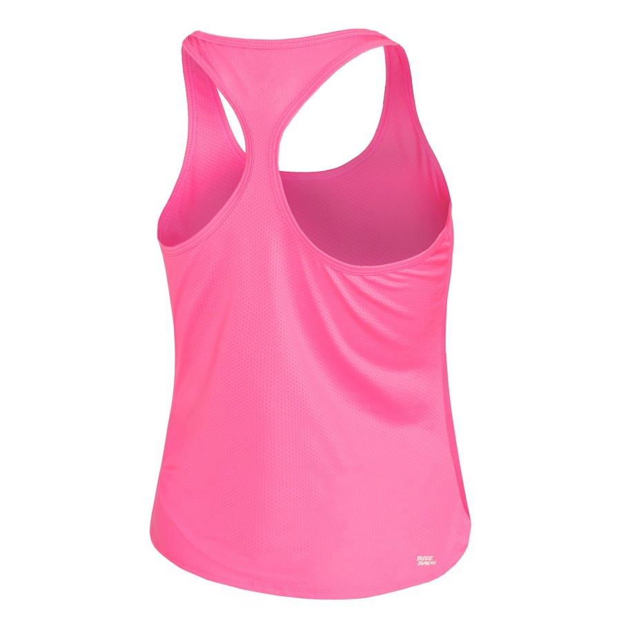 Tenniskleding BIDI BADU | Crew Tanktop Dames Pink