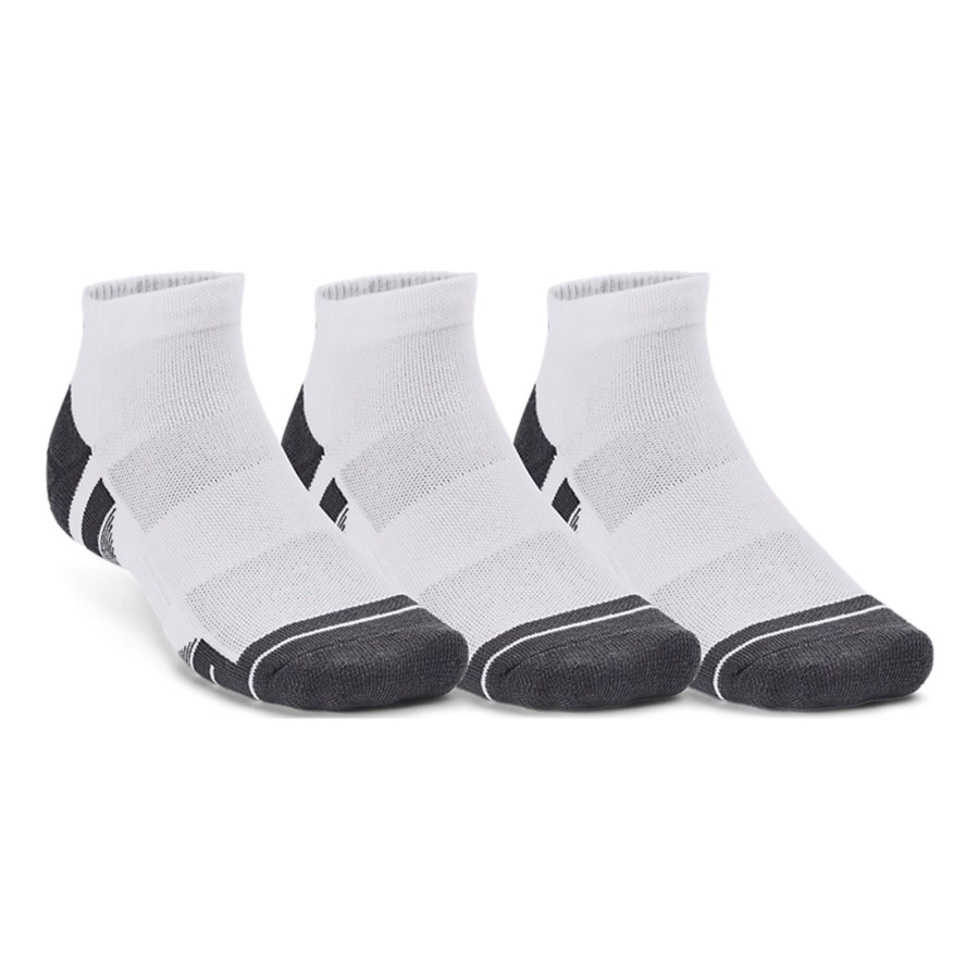 Tenniskleding Under Armour | Performance Tech Low Tennissokken Wit