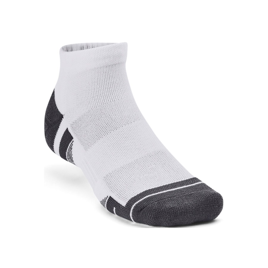 Tenniskleding Under Armour | Performance Tech Low Tennissokken Wit