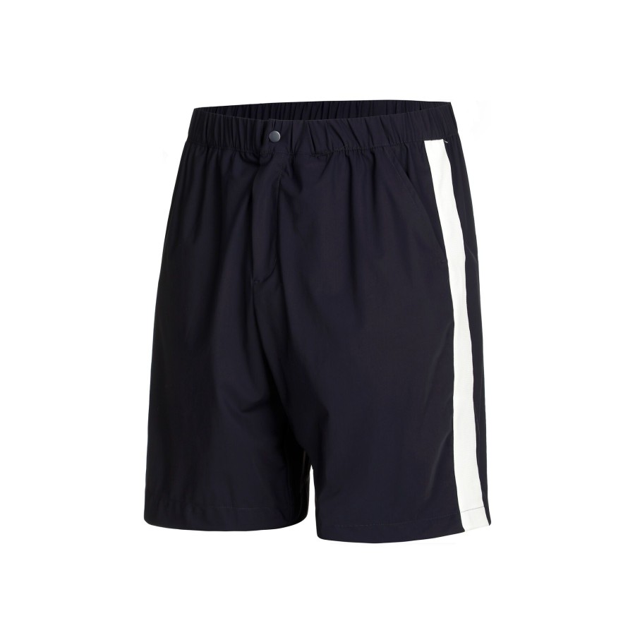 Tenniskleding Björn Borg | Ace Loose Shorts Heren Donkerblauw, Wit