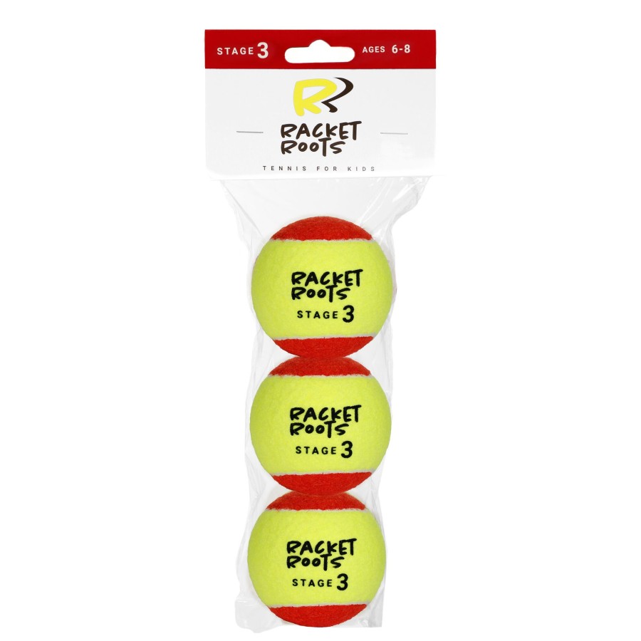 Tennisballen Racket Roots | Rr Stage 3 Zak Met 3 Stuks