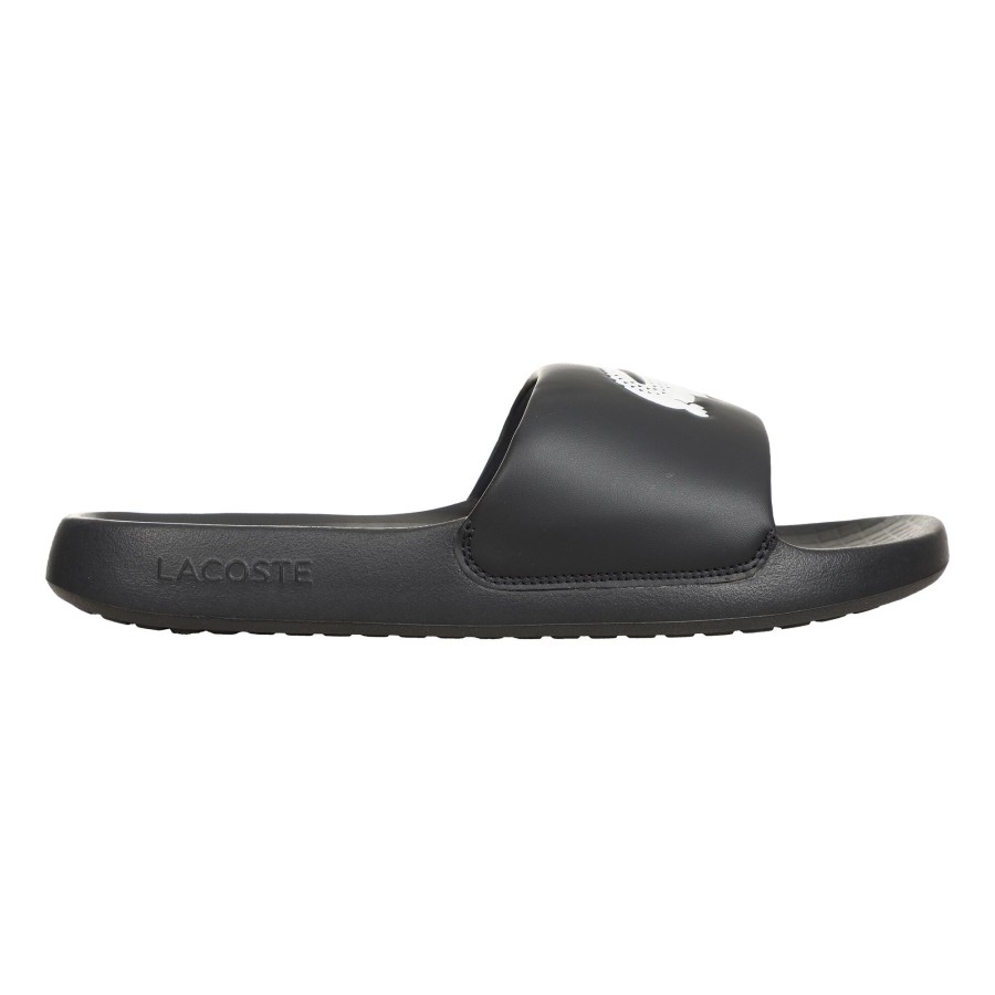 Tennisschoenen Lacoste | Croco 1.0 Badslippers Heren Zwart, Wit