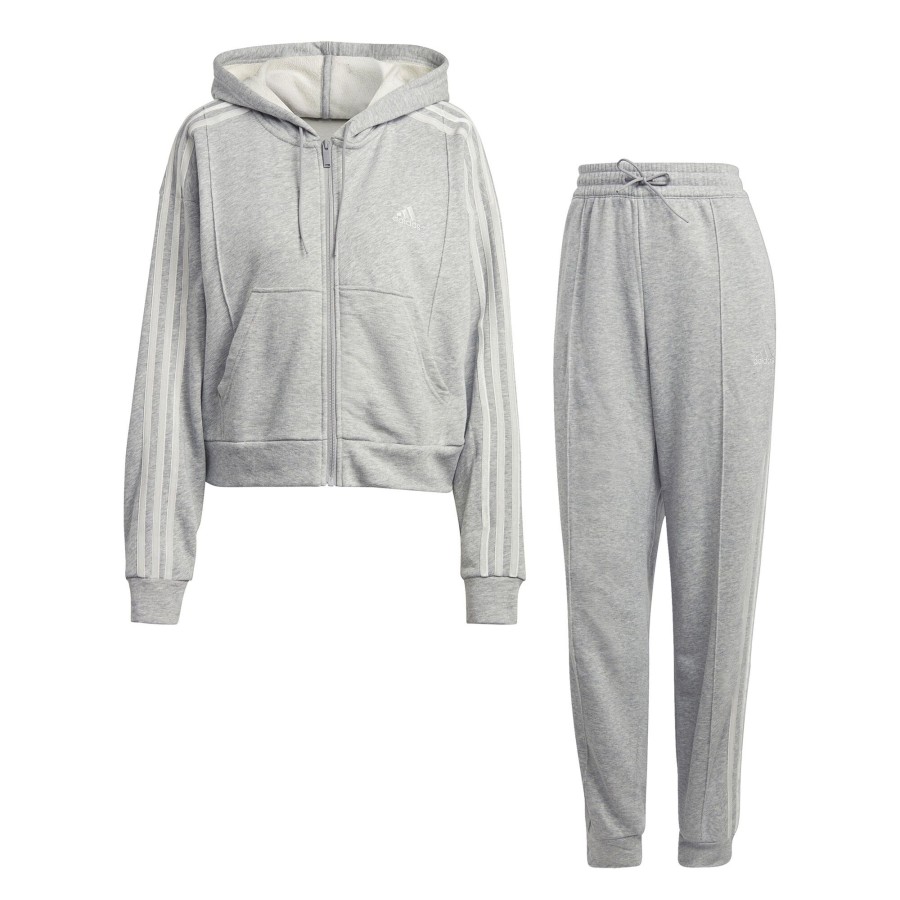 Tenniskleding adidas | Energize Trainingspak Dames Lichtgrijs