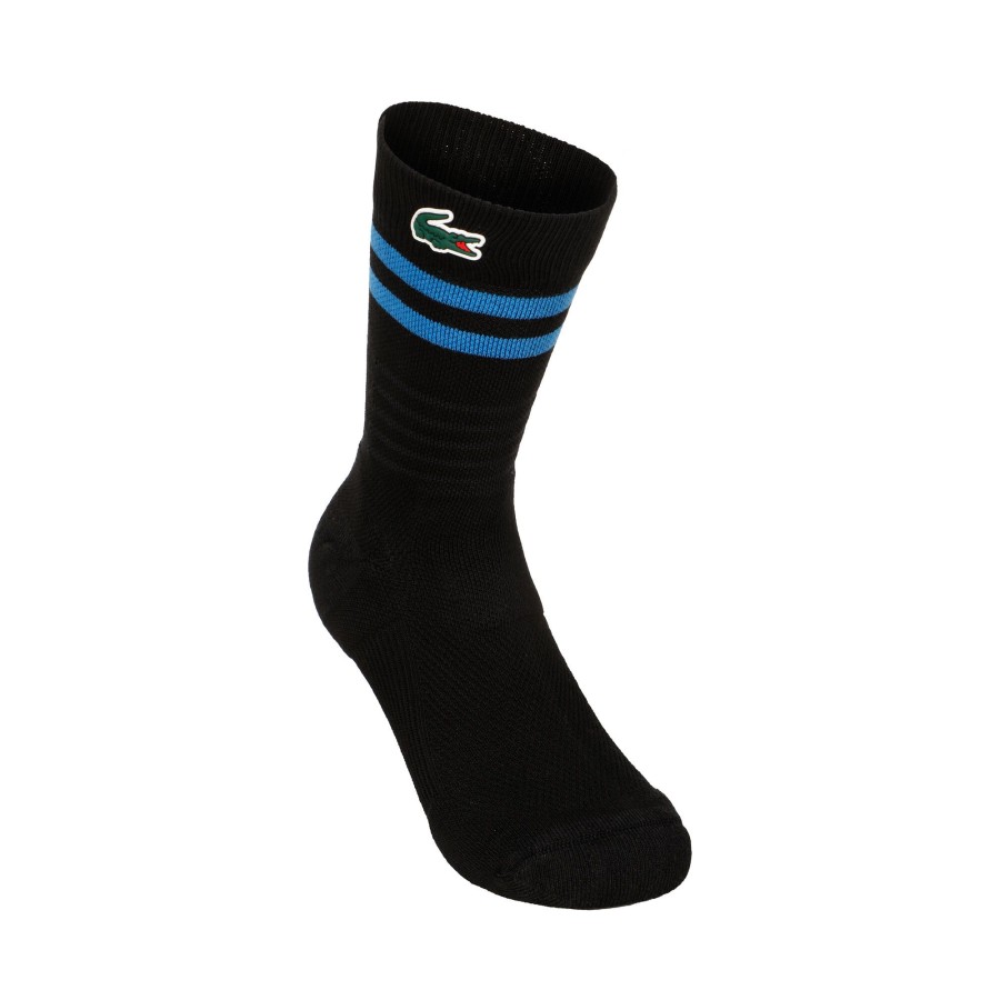 Tenniskleding Lacoste | Core Performance Tennissokken Zwart, Blauw
