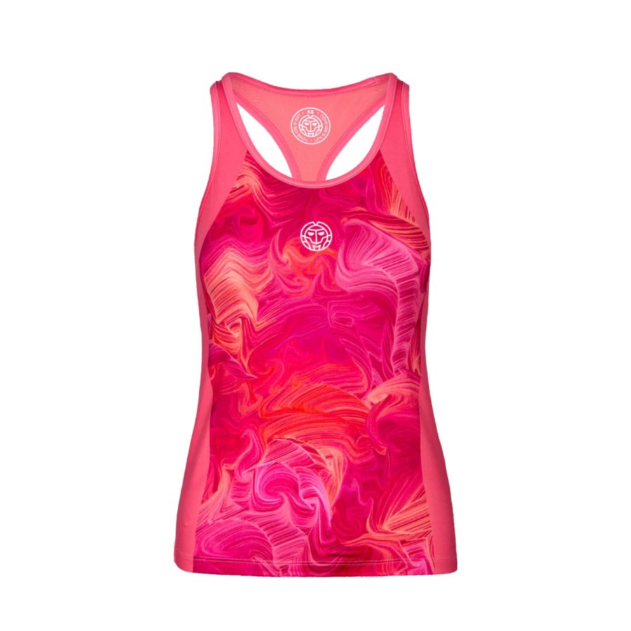 Tenniskleding BIDI BADU | Besma Tech Tanktop Meisjes Veelkleurig