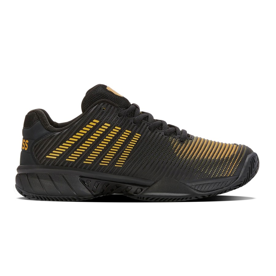 Tennisschoenen K-Swiss | Hypercourt Express 2 Gravelschoen Heren Zwart, Oranje