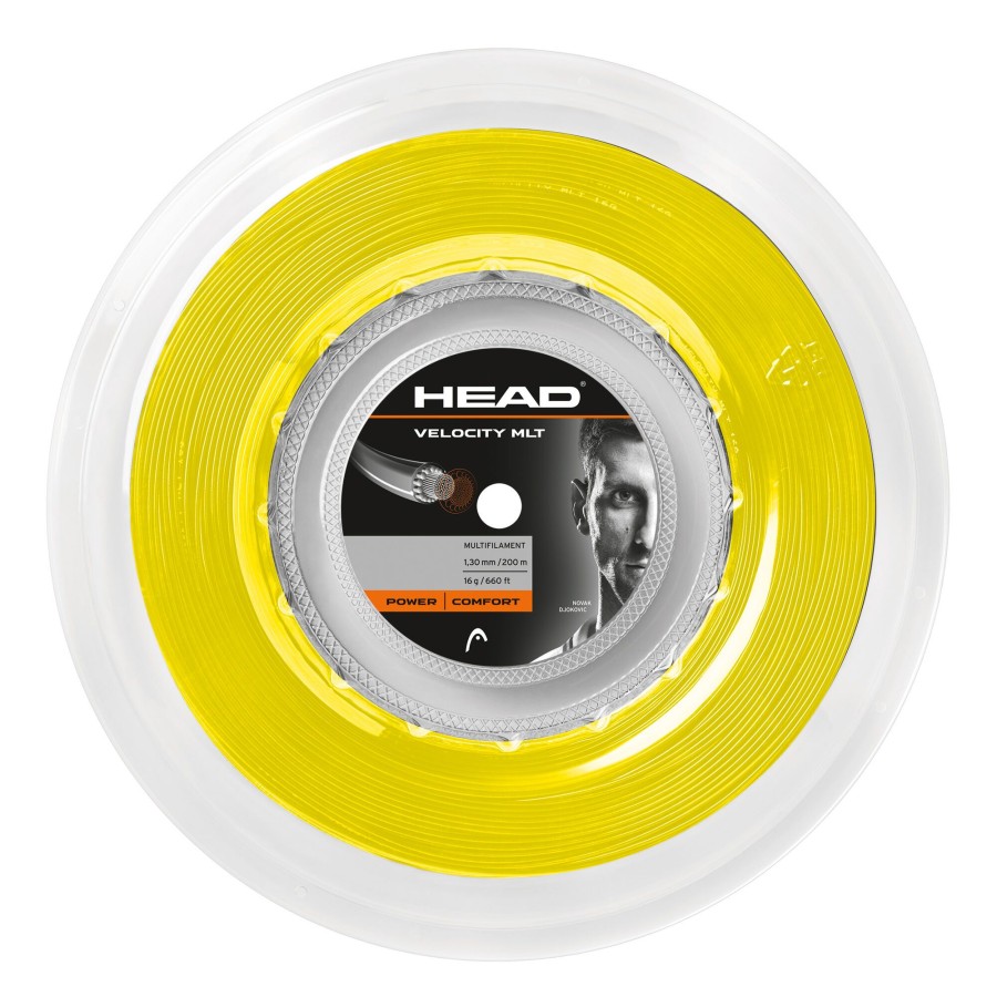 Tennissnaren HEAD | Velocity Mlt Rol Snaren 200M Geel