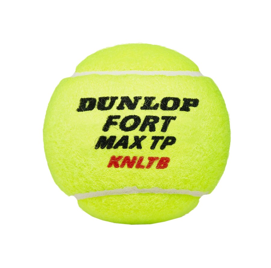Tennisballen Dunlop | Fort Max Tp Knltb Verpakking 4 Stuks