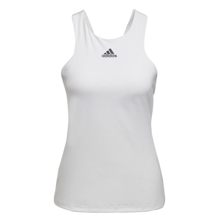 Tenniskleding adidas | Y Tanktop Dames Wit