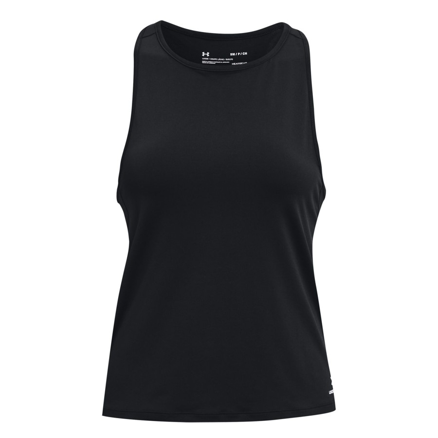 Tenniskleding Under Armour | Rush Energy Tanktop Dames Zwart