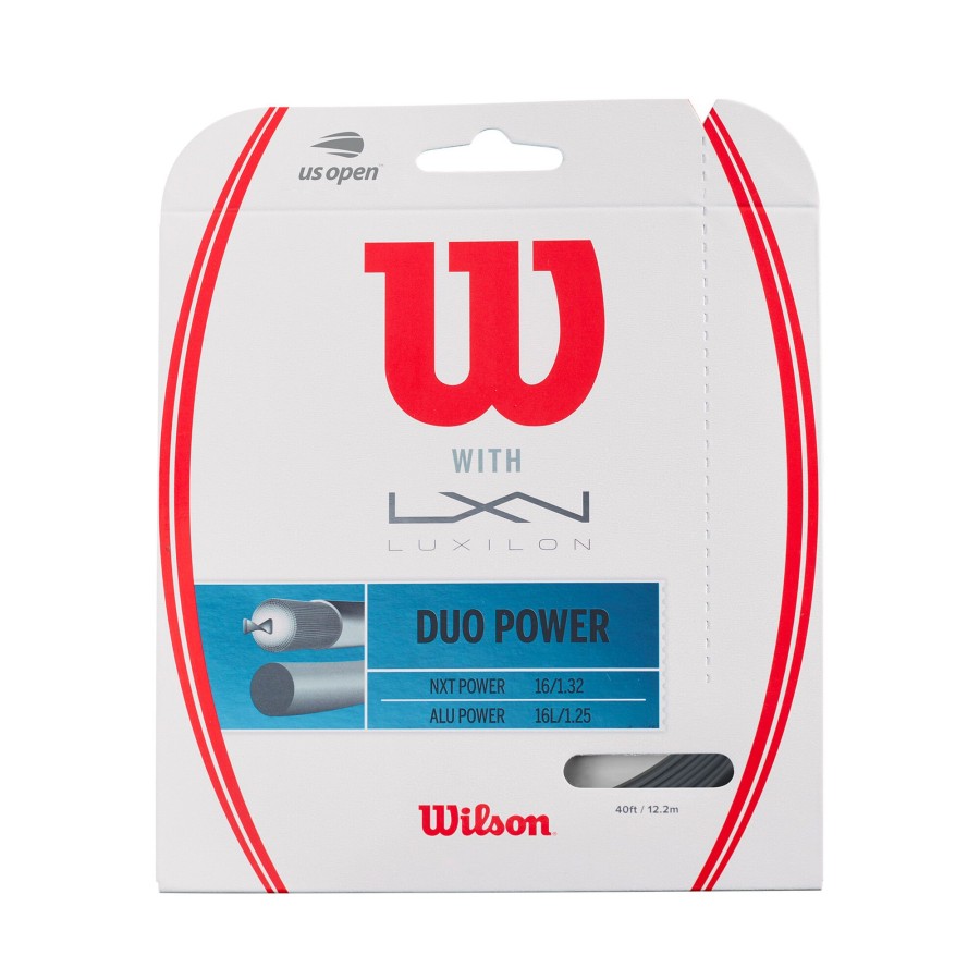 Tennissnaren Wilson | Duo Power (Nxt Power + Alu Power) Set Snaren 12,2M