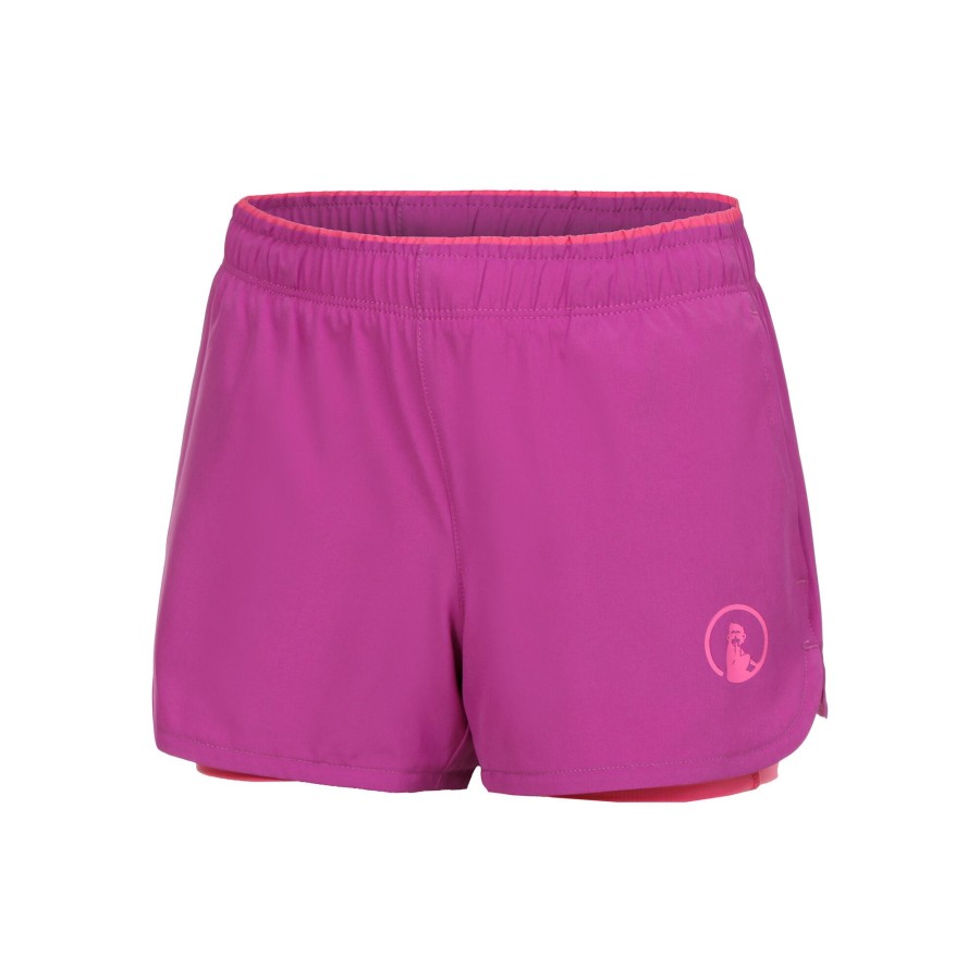 Tenniskleding Quiet Please | Point 2In1 Shorts Meisjes