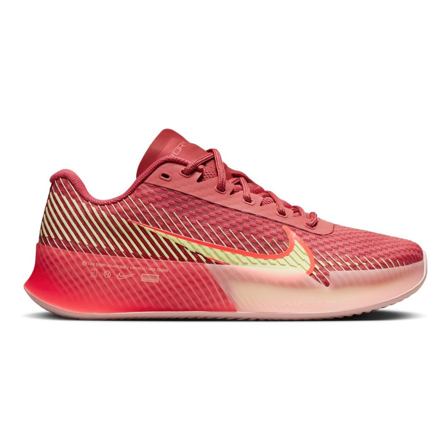 Tennisschoenen Nike | Zoom Vapor 11 Gravelschoen Dames Koraal