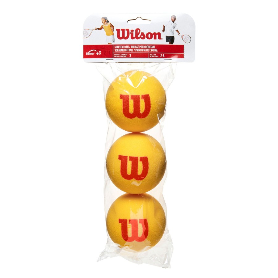 Tennisballen Wilson | Starter Foam Balls (Stage 3) Zak Met 3 Stuks