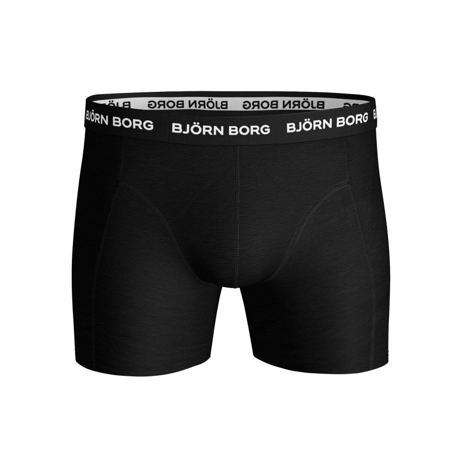 Tenniskleding Björn Borg | Sammy Boxershort Verpakking 3 Stuks Heren Zwart, Wit
