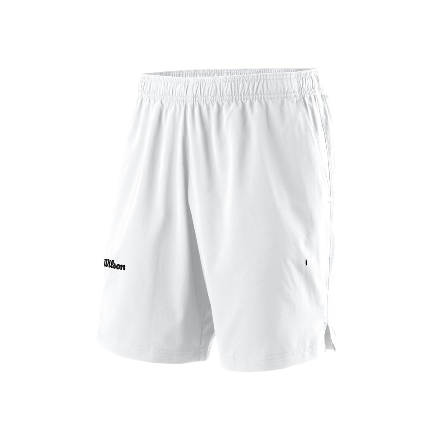 Tenniskleding Wilson | 8Inch Shorts Heren Wit