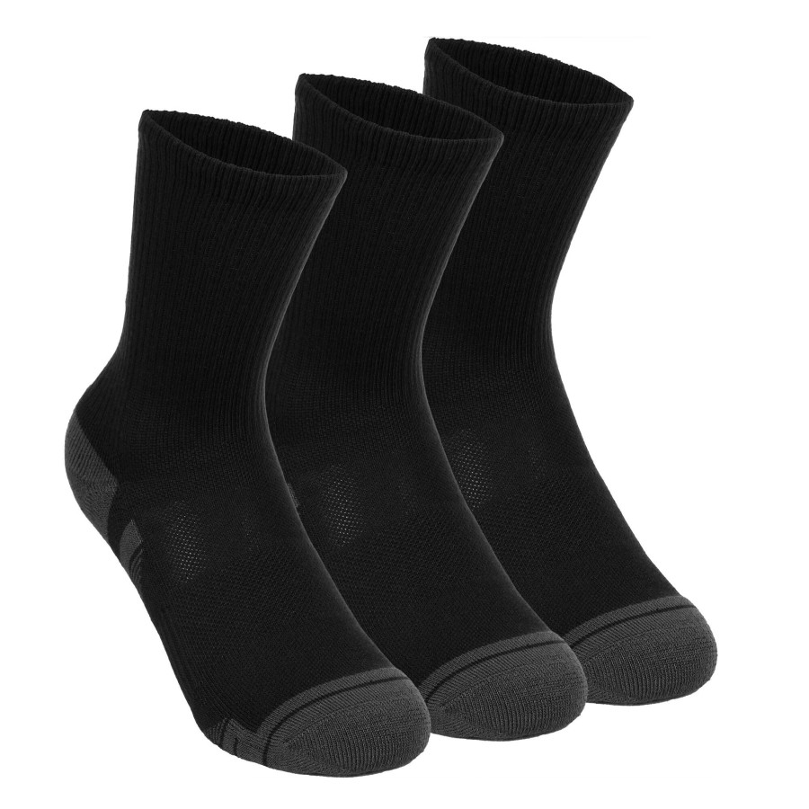 Tenniskleding Under Armour | Performance Tech Crew Sportsokken Zwart