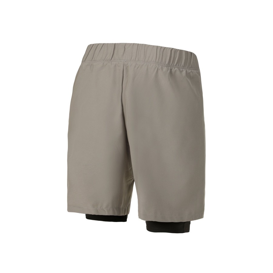 Tenniskleding Lacoste | Active Shorts Heren Kaki, Zwart
