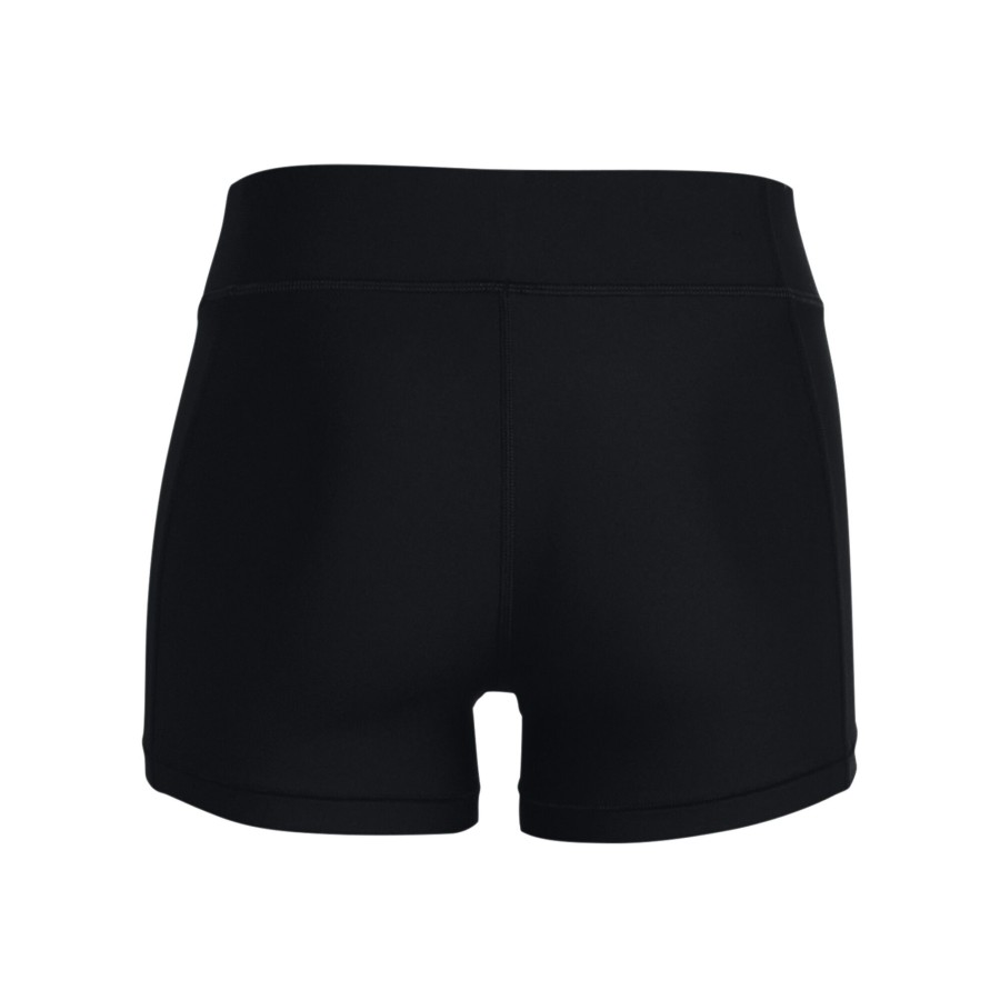 Tenniskleding Under Armour | Heatgear Mid Rise Short Voor Tennisballen Dames Zwart, Wit