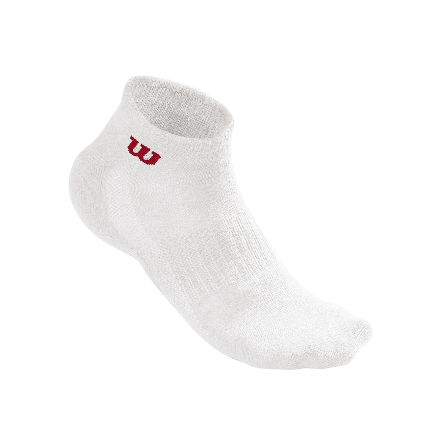 Tenniskleding Wilson | Crew Tennissokken Heren Wit