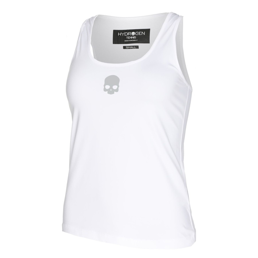 Tenniskleding Hydrogen | Tech Tanktop Dames Wit