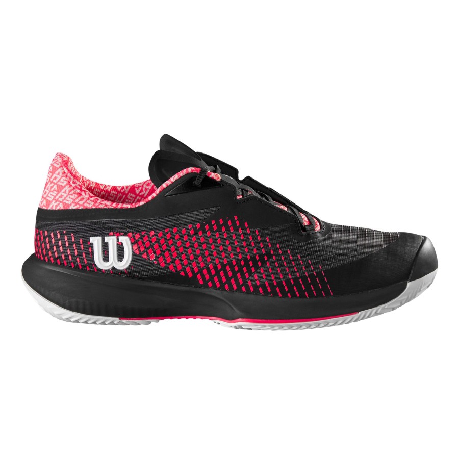 Tennisschoenen Wilson | Kaos Swift 1.5 Gravelschoen Dames Zwart, Koraal
