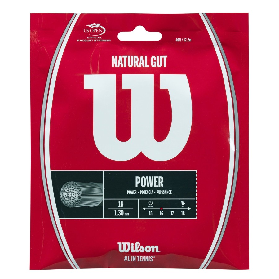 Tennissnaren Wilson | Natural Gut Set Snaren 12,2M