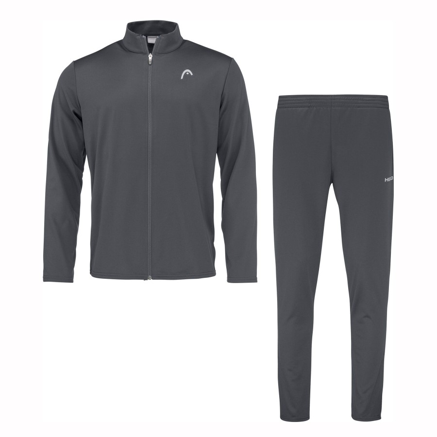 Tenniskleding HEAD | Easy Court Heren Antraciet