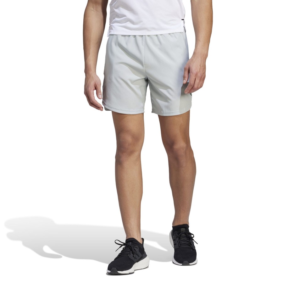 Tenniskleding adidas | D4 Shorts Heren Zilver