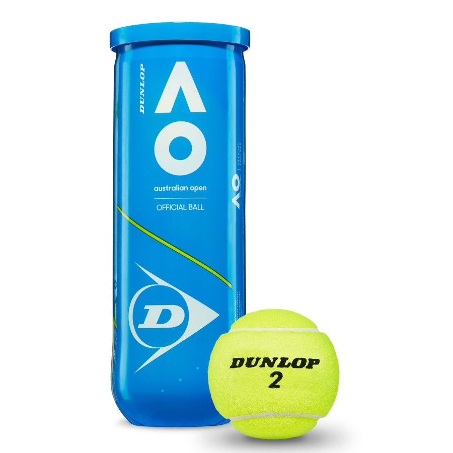 Tennisballen Dunlop | Australian Open Verpakking 3 Stuks