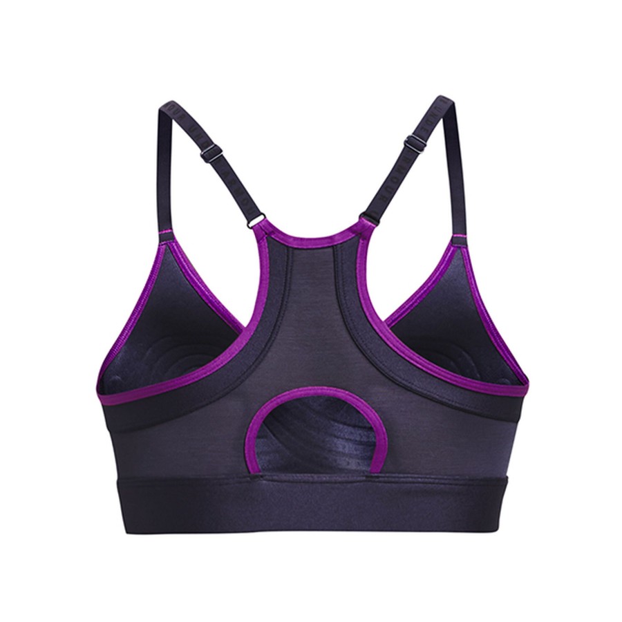 Tenniskleding Under Armour | Infinity Low Sport-Bh Dames Blauw, Paars