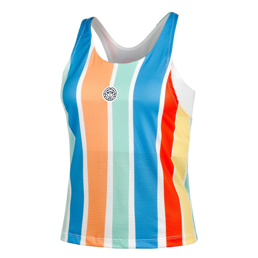 Tenniskleding BIDI BADU | Paris 2In1 Tanktop Dames