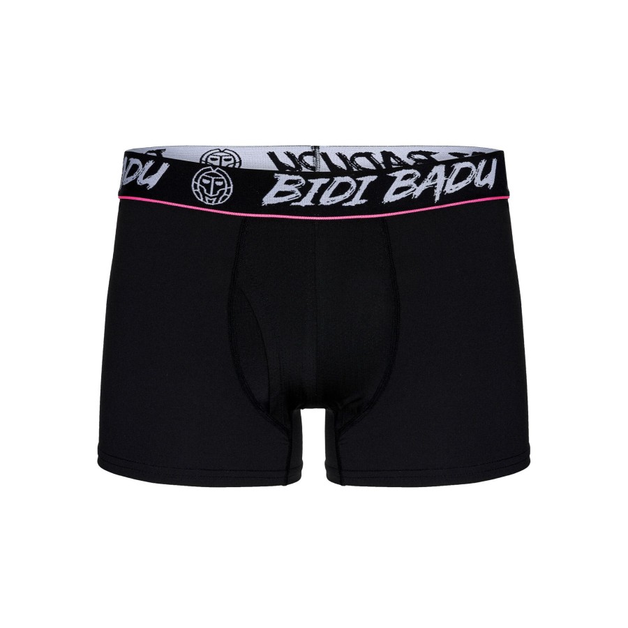 Tenniskleding BIDI BADU | Max Basic Boxershort Heren Zwart, Wit