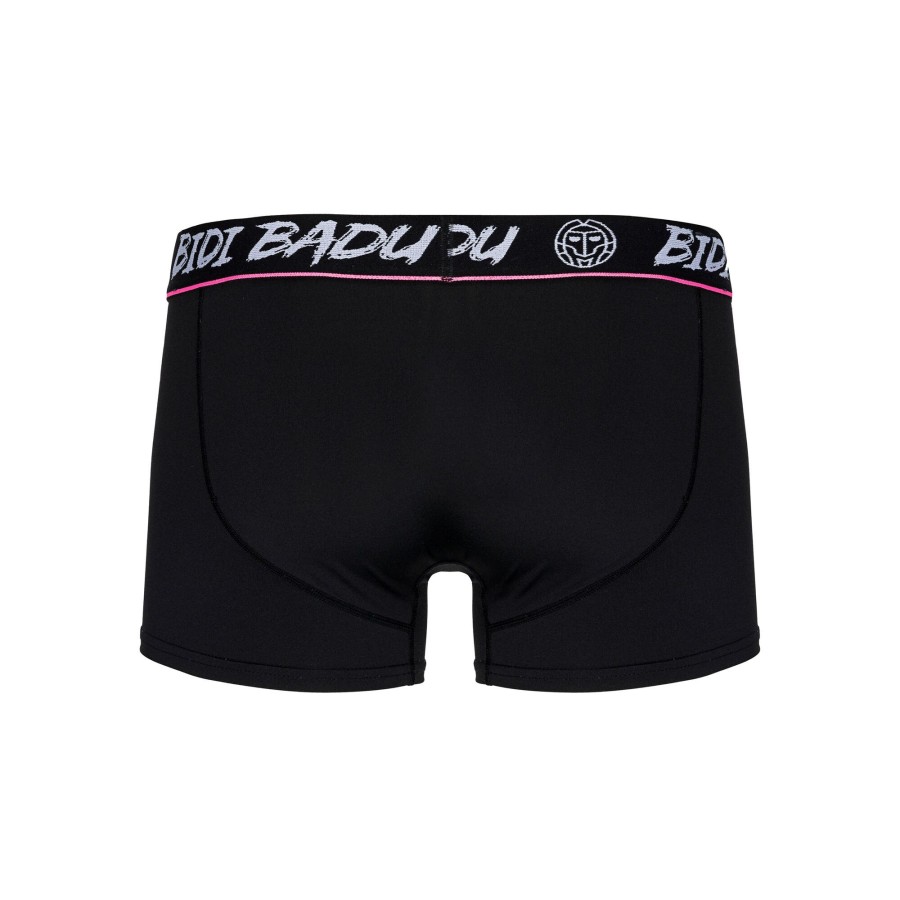 Tenniskleding BIDI BADU | Max Basic Boxershort Heren Zwart, Wit