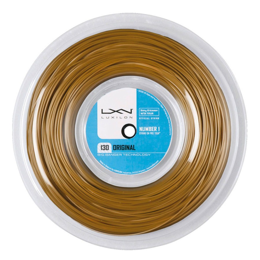 Tennissnaren Luxilon | Original Amber Rol Snaren 200M